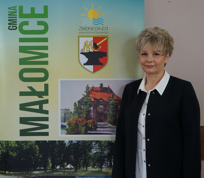 Burmistrz Małomic Małgorzata Sendecka